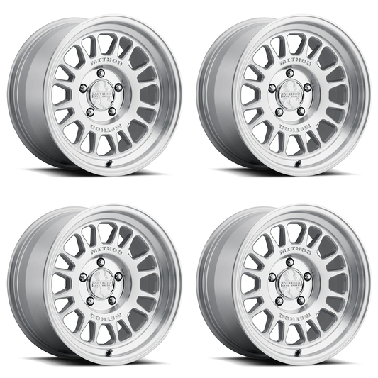 (set of 4) Method MR318 Machined | 17x8.5" +0mm | 5x5in Wheel