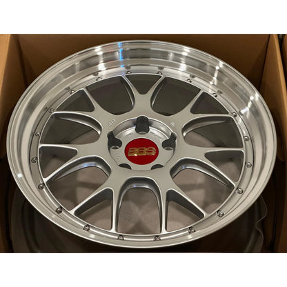 BBS LM-R 20x9.5 +23, 20x11 +40 5x120 Diamond Silver (SET)
