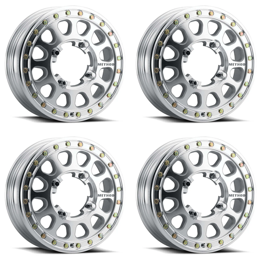 (set of 4) Method MR401-R UTV Beadlock High Offset | 15x5" +40mm | 5x4.5in Wheel