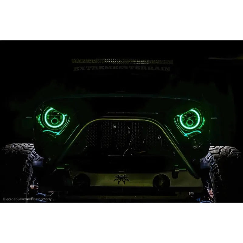 Oracle 7in LED Headlights Black Bezel | Jeep Wrangler 97-18 (5769-333)