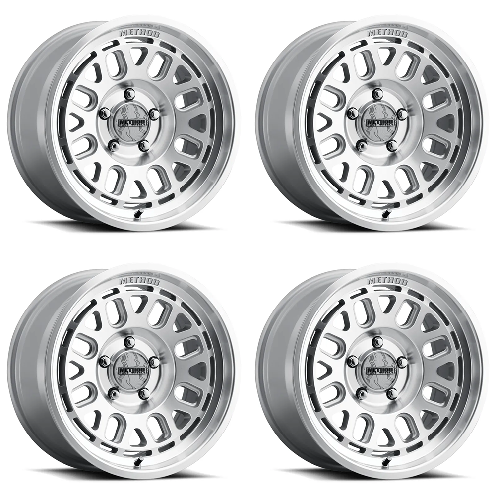 (set of 4) Method MR321 Machined | 18x9" +18mm | 8x170mm Wheel