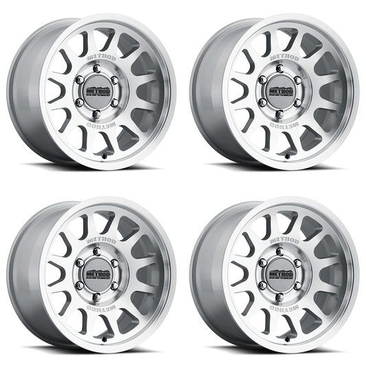 (set of 4) Method MR703 Machined | 17x8.5" +35mm | 6x5.5in Wheel