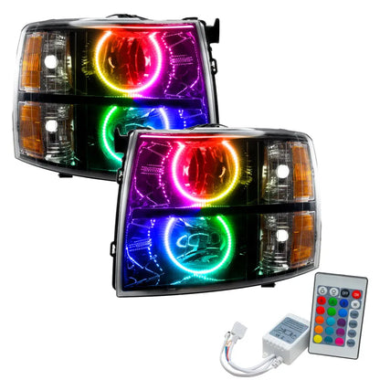 Oracle 07-13 Chevy Silverado SMD HL - Black | 1500/HD Classic/2500/3500 HD (7105-504)