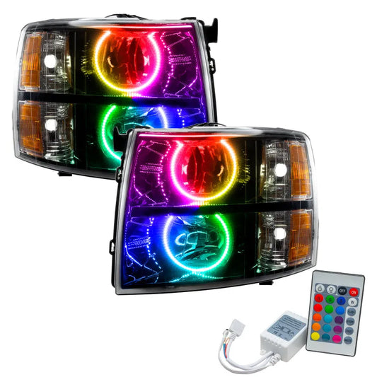 Oracle 07-13 Chevy Silverado SMD HL - Black | 1500/HD Classic/2500/3500 HD (7105-504)