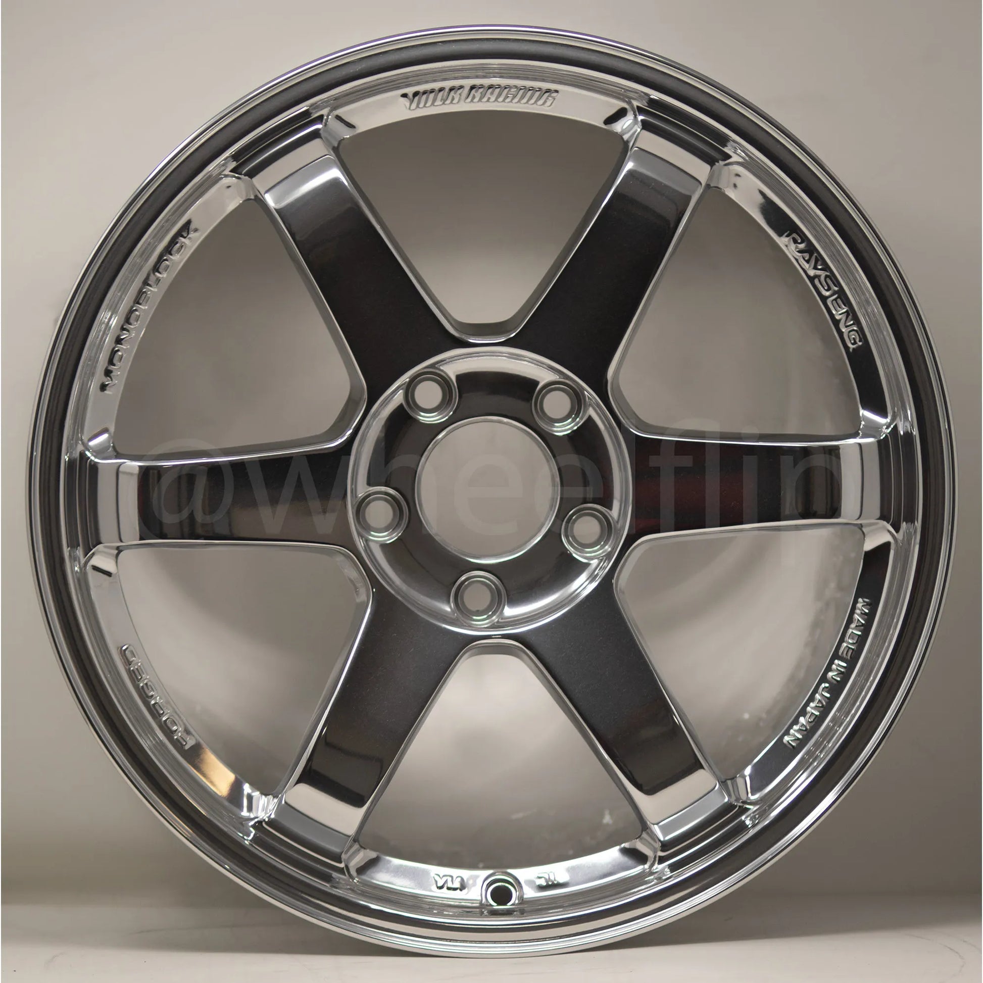 Volk Racing TE37SL 18x9.5 +38 5x120 Ceramic Polished (SET)