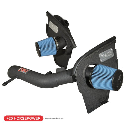 Injen 3.0L Twin Turbo Wrinkle Black Short Ram Intake System w/ MR Technology | BMW M3/M4 (14-18) / M2 (15-21) / 8 Series G14/G15/G16 / 3 Series G20/G21/G28 (SP1116WB)