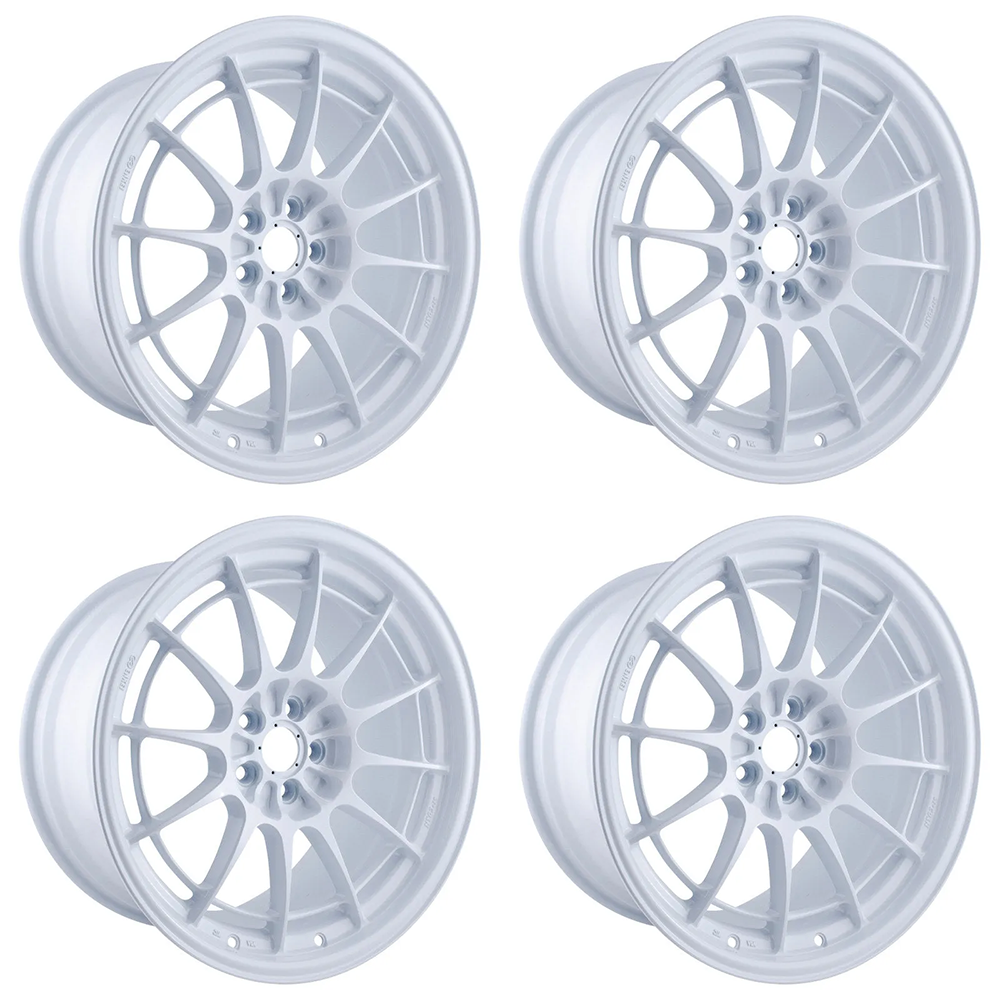 Enkei NT03+M 18x9.5 +40 5x114.3 Vanquish White (SET)