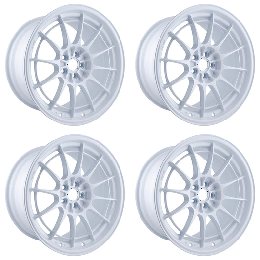 Enkei NT03+M 18x9.5 +40 5x114.3 Vanquish White (SET)