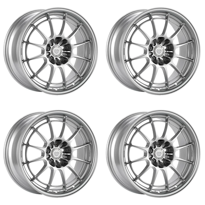 Enkei NT03+M 18x9.5 +40 5x114.3 Silver (SET)