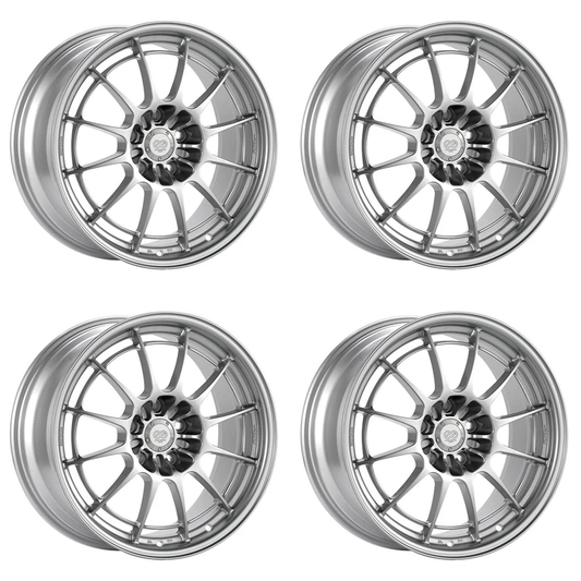 Enkei NT03+M 18x9.5 +40 5x114.3 Silver (SET)