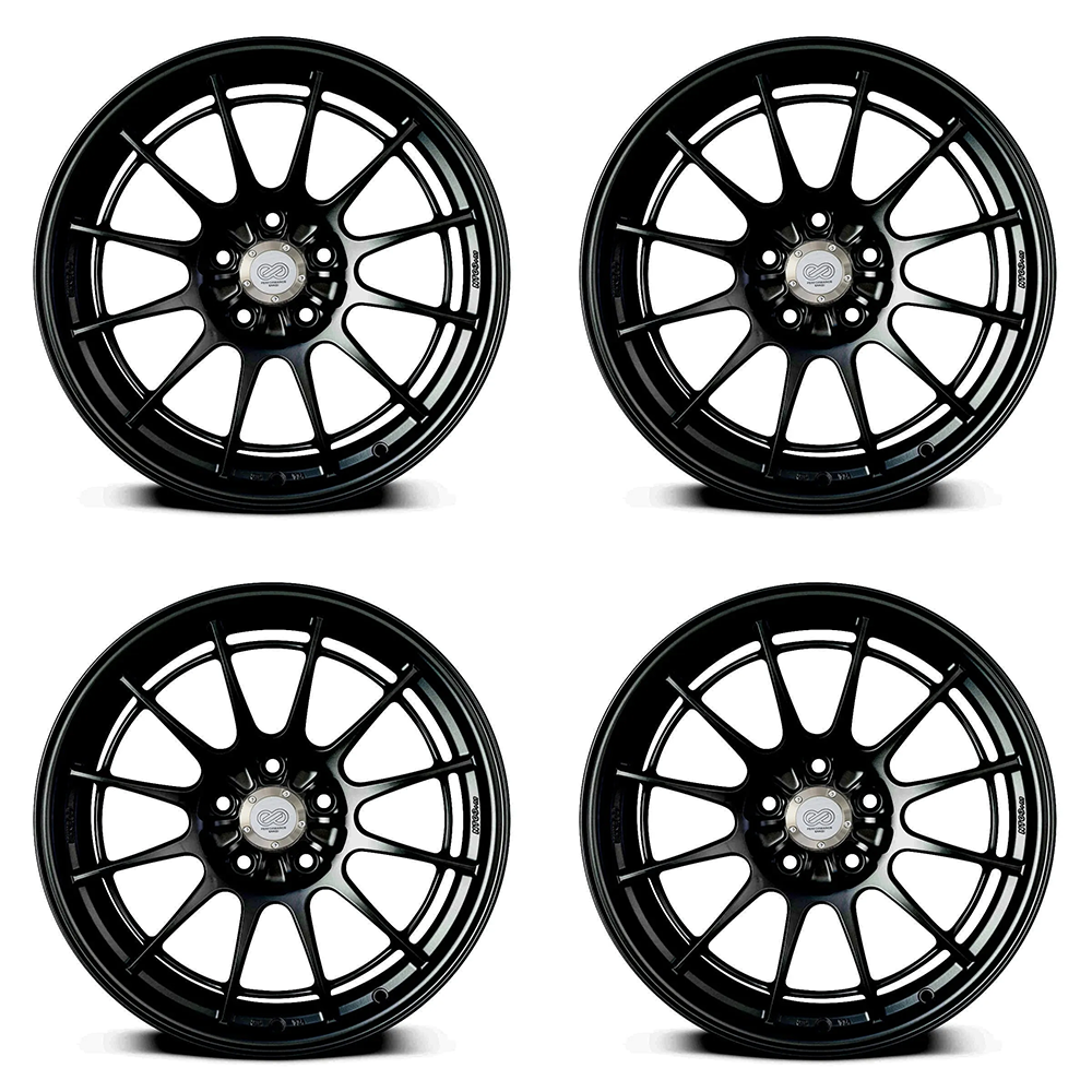 Enkei NT03+M 18x9.5 +40 5x114.3 Black (SET)