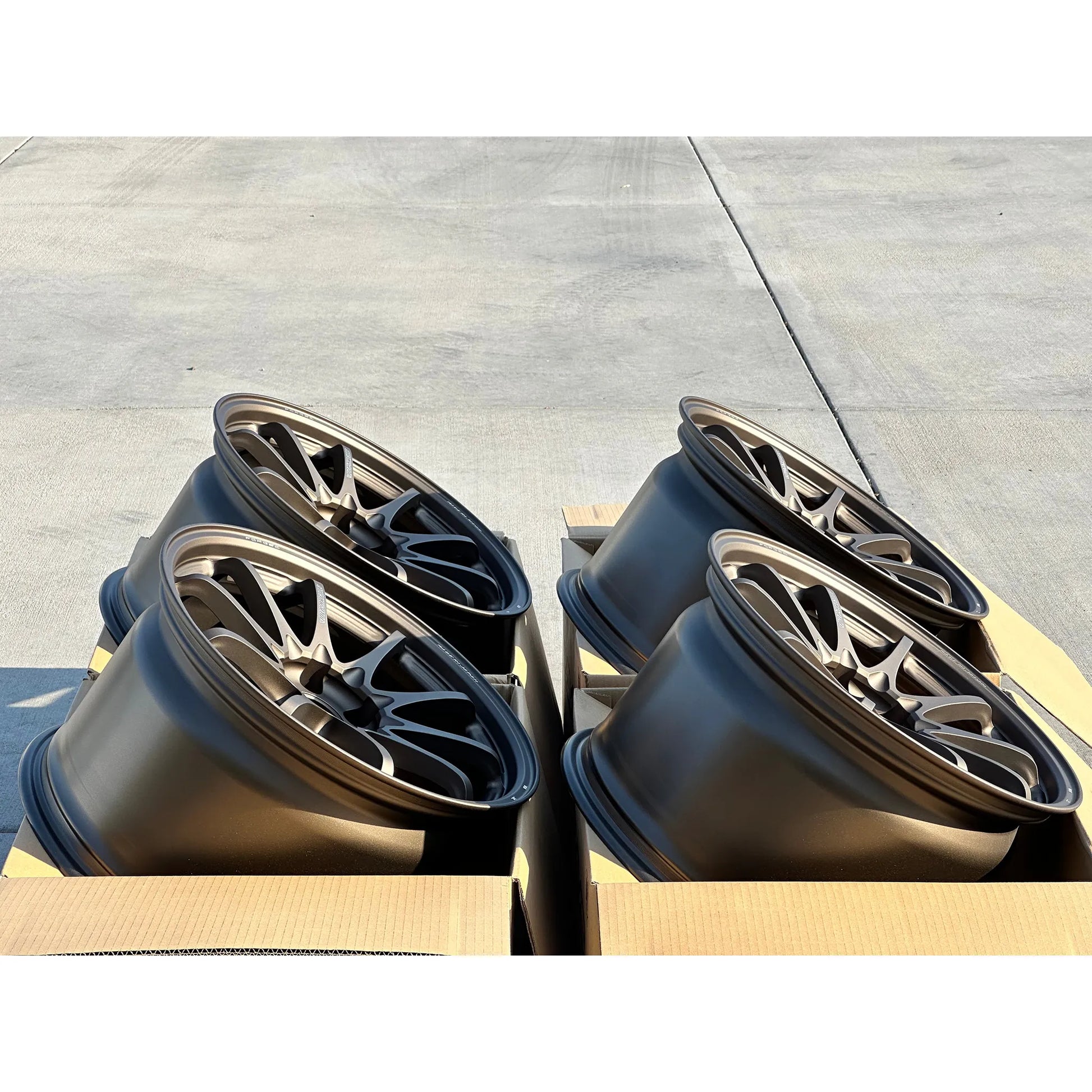 Volk CE28N-Plus 18x11 +34 5x112 Blast Bronze - WheelFlip