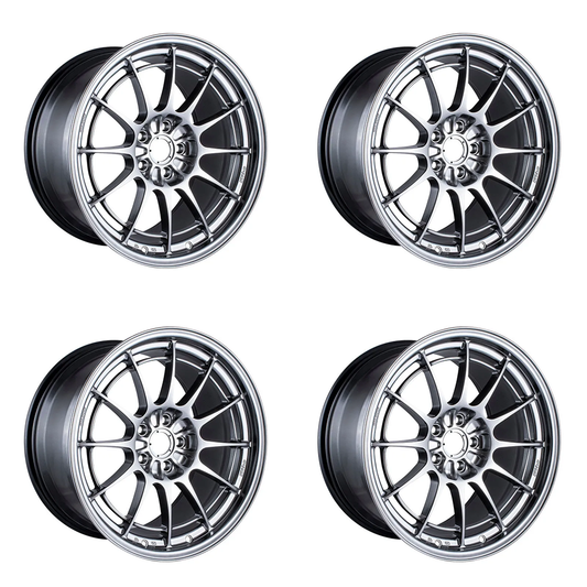 Enkei NT03+M 18x9.5 +40 5x108 Hyper Silver (SET)