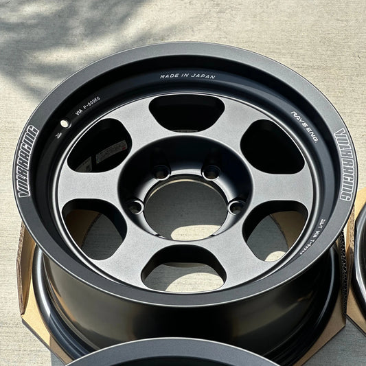 Volk Racing TE37XT M-Spec 16x8 +0 6x139.7 Blast Black (SET)