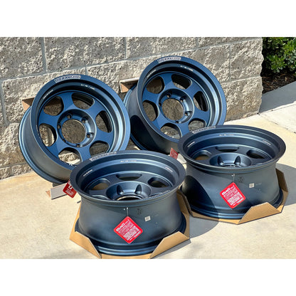 Volk Racing TE37XT M-Spec 16x8 -20, 6x139.7 Matte Blue Gunmetal (SET)