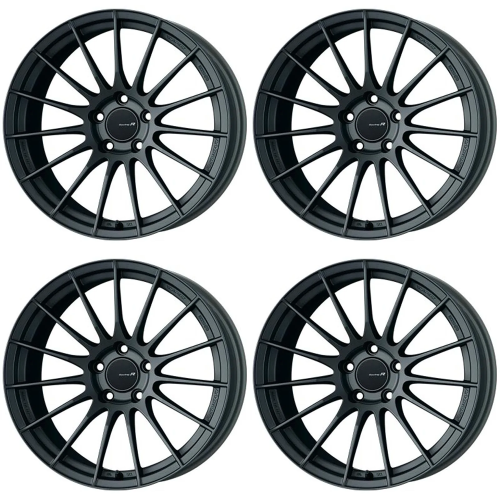 Enkei RS05-RR 18x10.5 +15 5x114.3 Matte Gunmetal (SET)