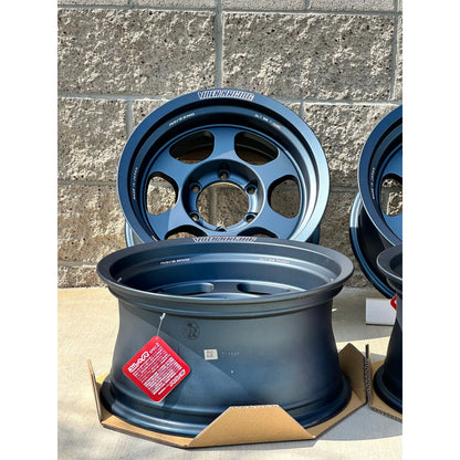 Volk Racing TE37XT M-Spec 16x8 -20, 6x139.7 Matte Blue Gunmetal (SET)