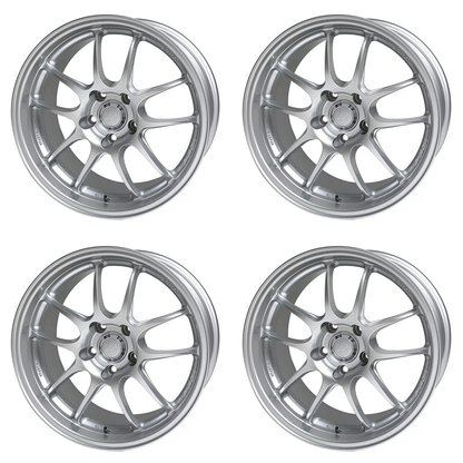 Enkei PF01 18x8.5 +48 5x114.3 Diameter Silver (SET)