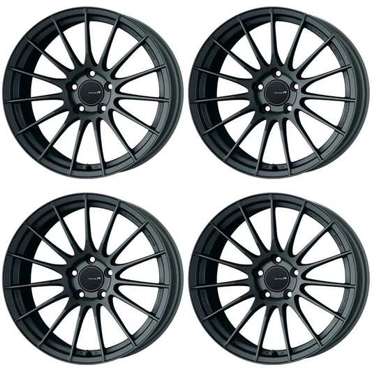 Enkei RS05-RR 18x11 +16 5x114.3 Matte Gunmetal (SET)