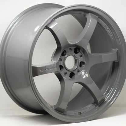 Gram Lights 57DR 18x9.5 +22 5x114.3 Glossy Gray (SET)