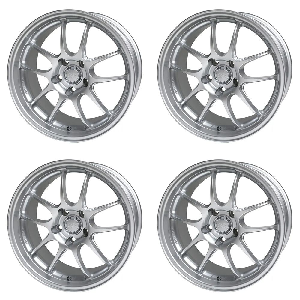 Enkei PF01A 18x8 +40 5x114.3 Diameter Silver (SET)