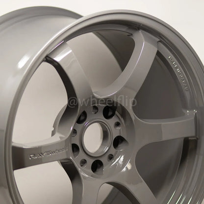 Gram Lights 57DR 18x9.5 +22 5x114.3 Glossy Gray (SET)