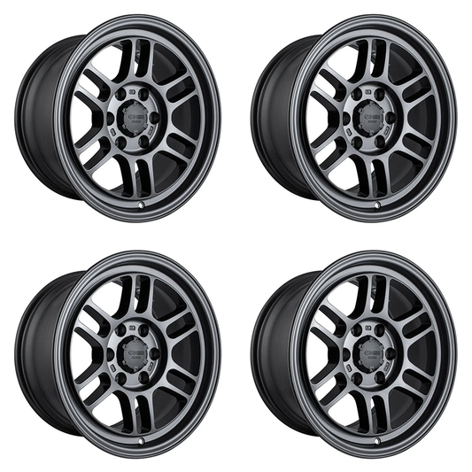Enkei RPT1 17x9 +12 6x135 Matte Dark Gunmetallic (SET)