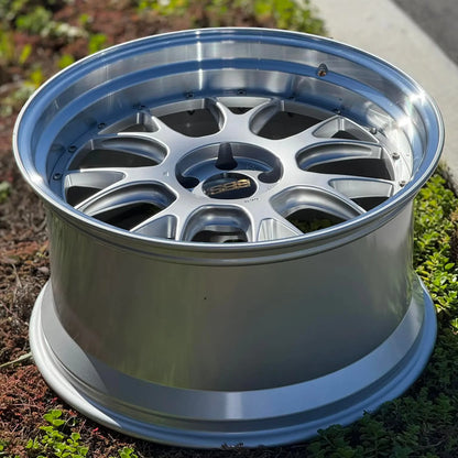 BBS LM-R 20x10 +12, 20x11 +14 5x112 Diamond Silver (SET)