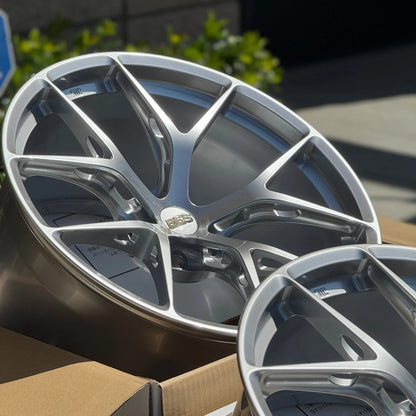 BBS FI-R 20x9 +35, 20x11.5 +40 5x112 Diamond Silver (SET)