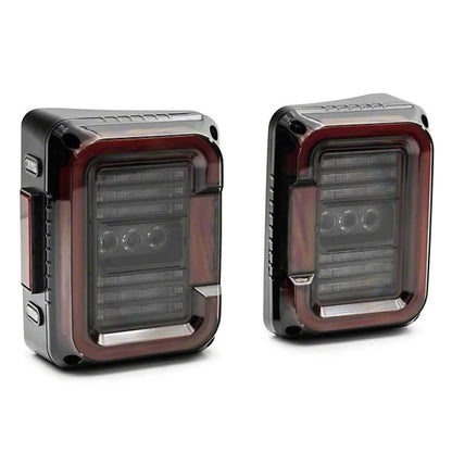 Raxiom LED Halo Tail Lights | Jeep Wrangler JK (J138358)