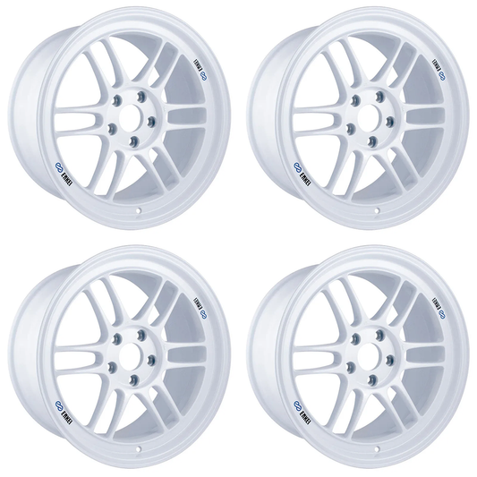 Enkei RPF1 18x9.5 +38 5x114.3 Vanquish White (SET)