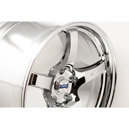 Gram Lights 57CR 18x9.5 +22 5x114.3 Chrome Plating (SET)