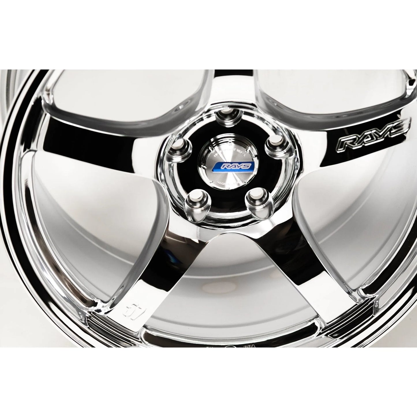 Gram Lights 57CR 18x9.5 +22 5x114.3 Chrome Plating (SET)