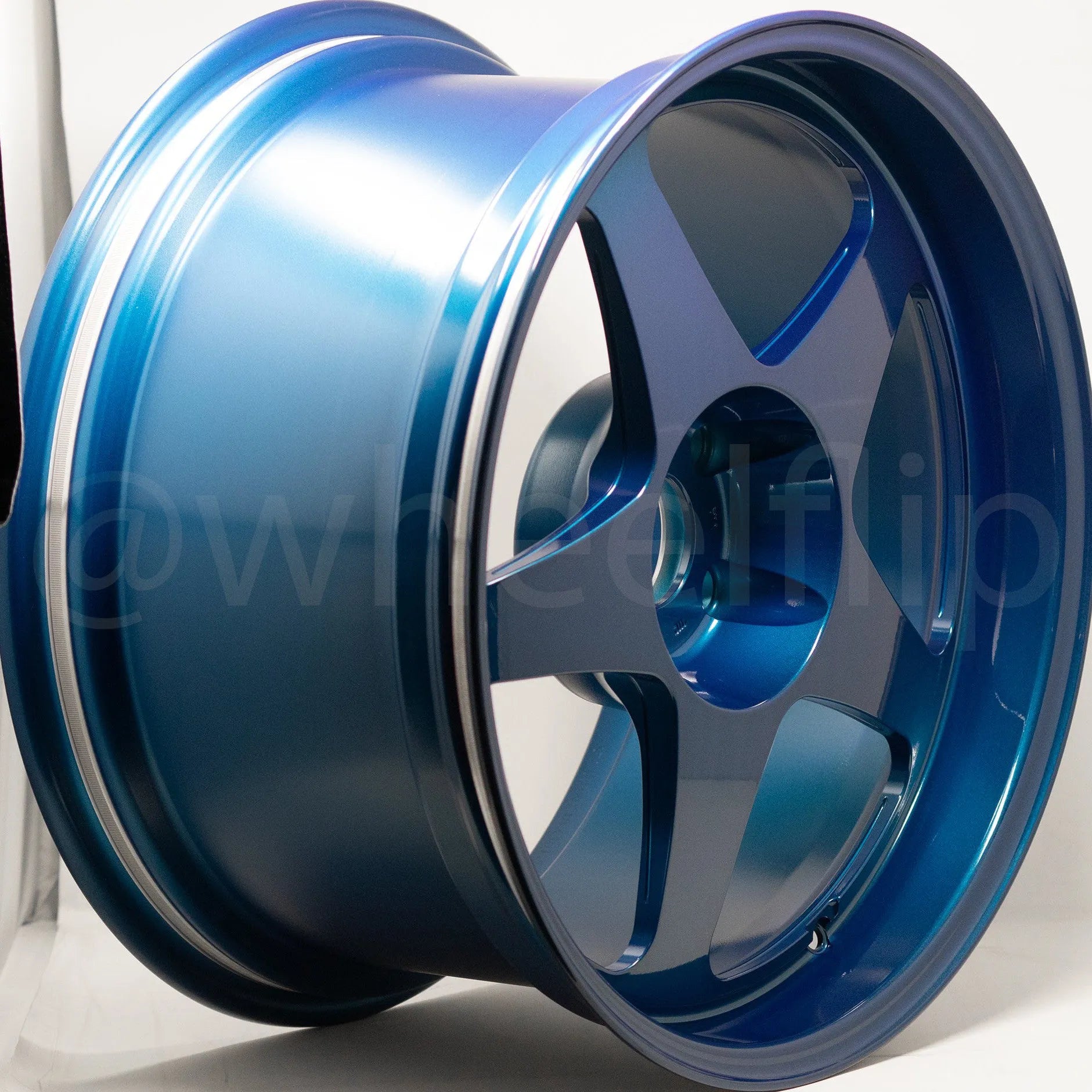 Desmond Regamaster EVO II 18x10 +25 5x120 Gloss Deep Sea Blue (SET)