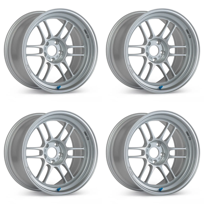 Enkei RPF1RS 18x11 -10 5x114.3 Silver (SET)