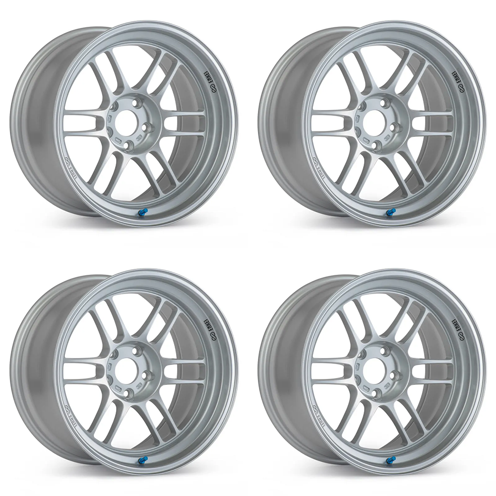 Enkei RPF1RS 18x10 +6 5x114.3 Silver (SET)
