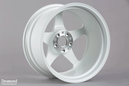 Desmond Regamaster EVO II 18x9.5 +22, 18x10.5 +22 Gloss White (SET)