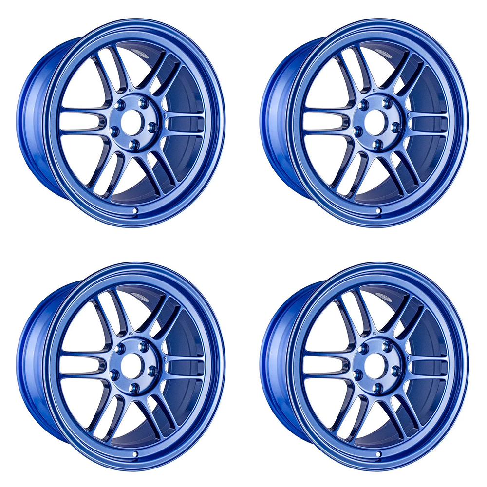 Enkei RPF1 18x9.5 +38 5x114.3 Blue (SET)