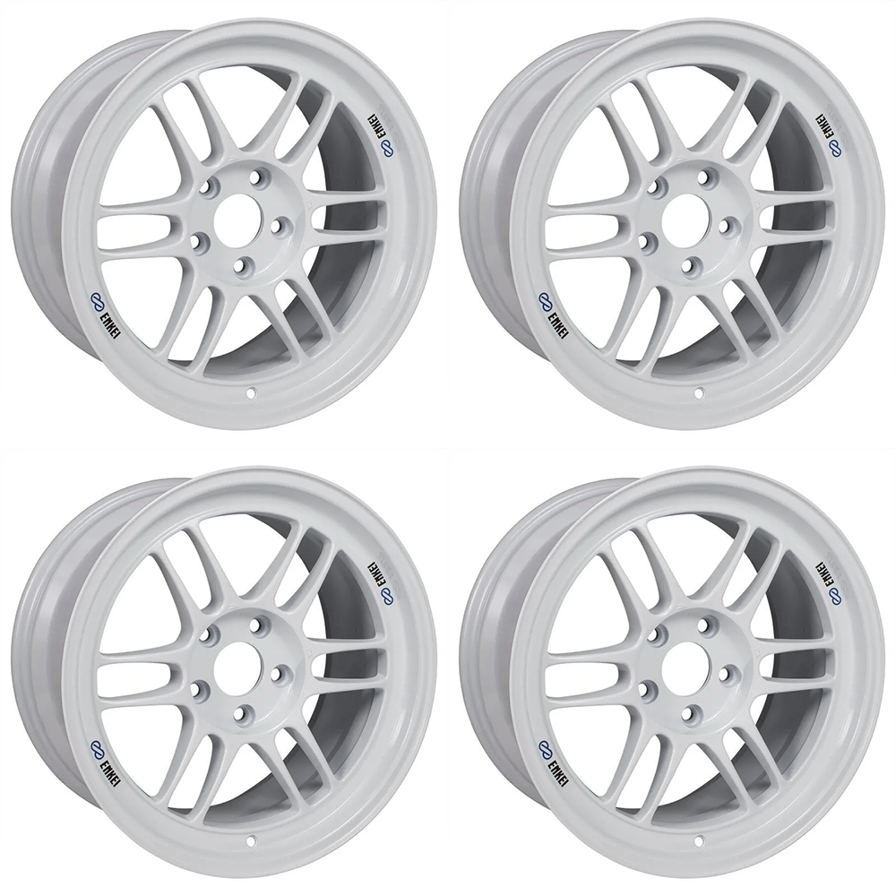 Enkei RPF1 17x9 +35 5x114.3 Vanquish White (SET)