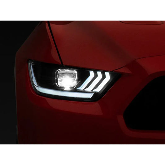 Raxiom Mustang LED Projector Headlights | 2015-23 Ford Mustang (407613)