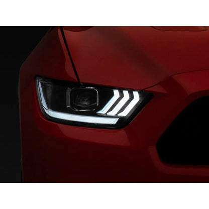 Raxiom Mustang LED Projector Headlights | 2015-23 Ford Mustang (407613)