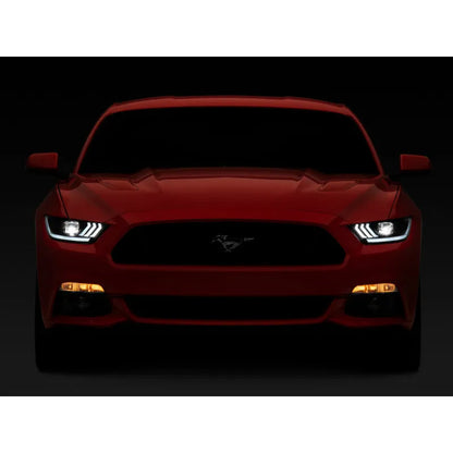 Raxiom Mustang LED Projector Headlights | 2015-23 Ford Mustang (407613)