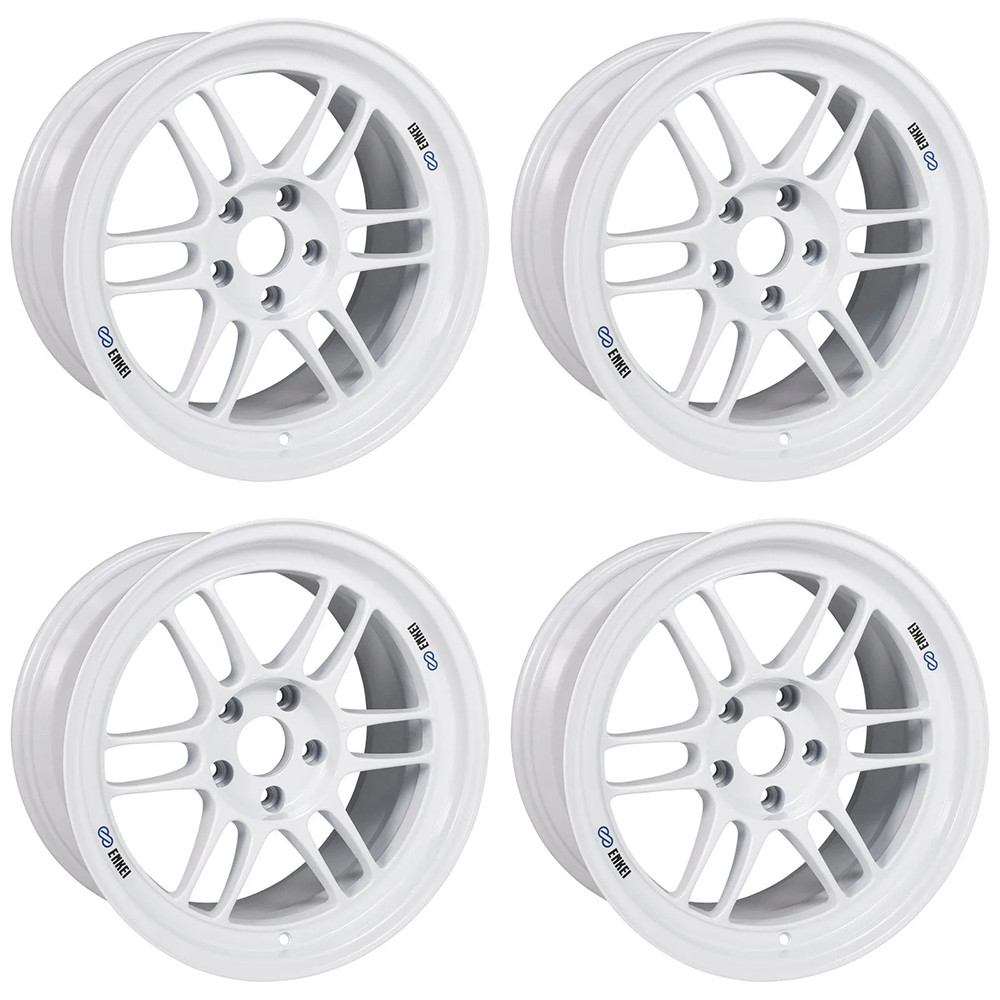 Enkei RPF1 17x9 +22 5x114.3 Vanquish White (SET)