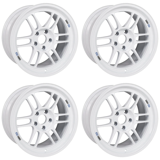 Enkei RPF1 17x9 +22 5x114.3 Vanquish White (SET)