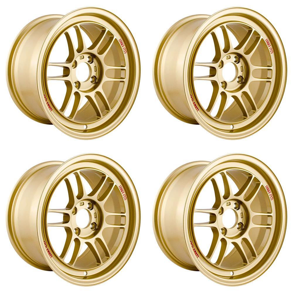 Enkei RPF1 15x8 +28 4x100 Gold (SET)