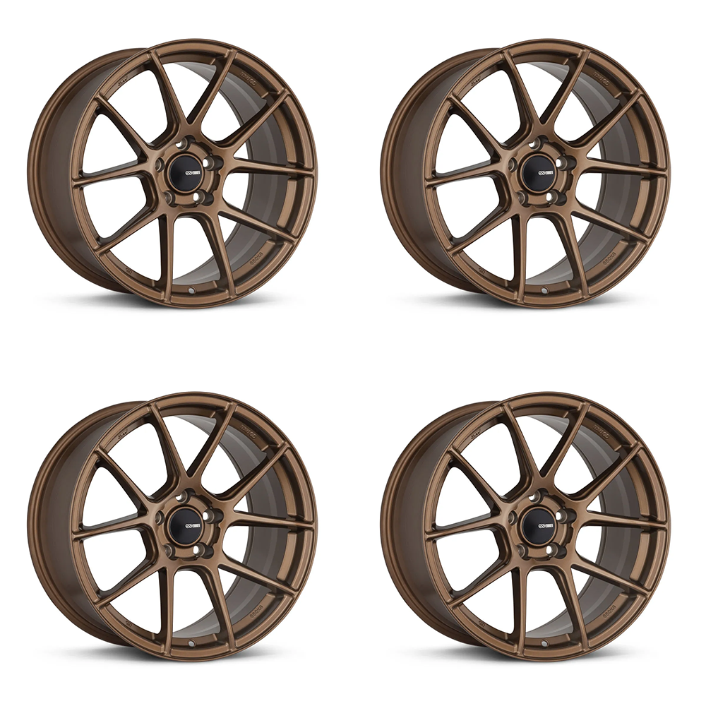 Enkei TS-V Gloss Bronze | 18x8.5" +38mm | 5x114.3mm (Set of 4)