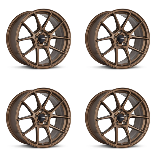 Enkei TS-V Gloss Bronze | 18x8.5" +38mm | 5x114.3mm (Set of 4)