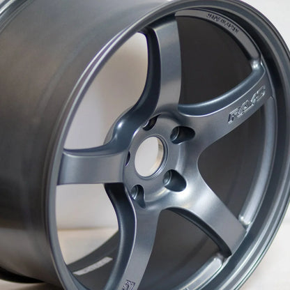 Gram Lights 57CR 18x9.5 +38 5x120 Gun Blue 2 (SET)