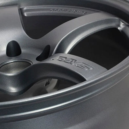 Gram Lights 57CR 18x9.5 +38 5x120 Gun Blue 2 (SET)