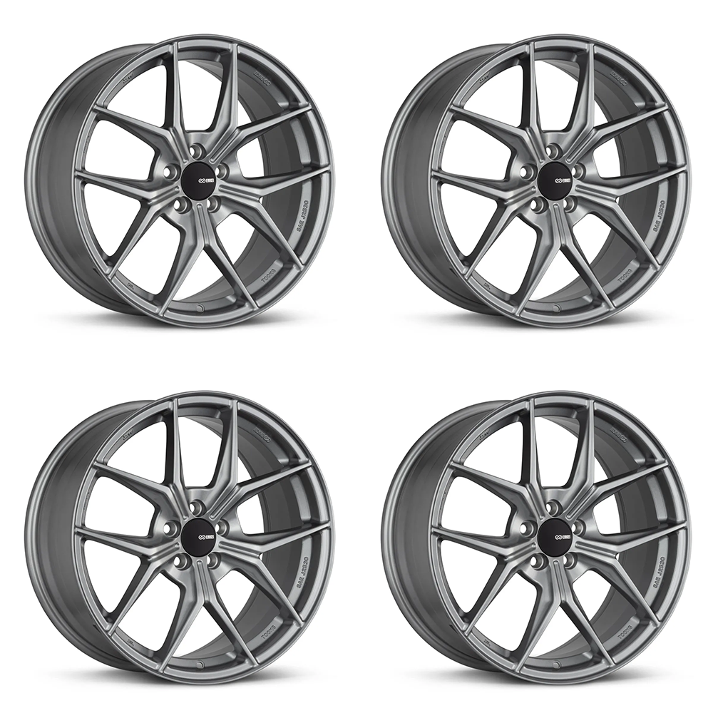 Enkei TSR-X Storm Gray | 18x8" +45mm | 5x100mm (Set of 4)